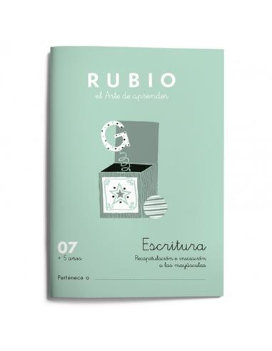 CUADERNO RUBIO ESCRITURA Nº07 ED2021