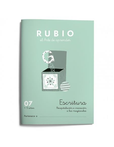 CUADERNO RUBIO ESCRITURA Nº07 ED2021