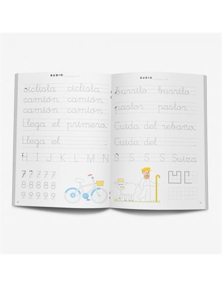 CUADERNO RUBIO ESCRITURA Nº07 ED2021