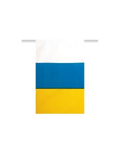 BANDERA PLASTICO CANARIAS 20X30 CMS. - 50 METROS