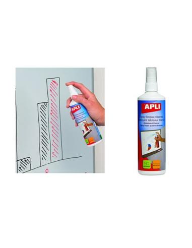 SPRAY APLI LIMPIEZA PIZARRAS BLANCAS 250ml