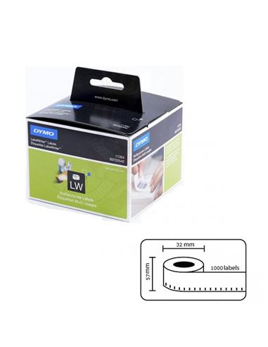 ROLLO ETIQUETA TERMICA DYMO 57x32mm 1000U