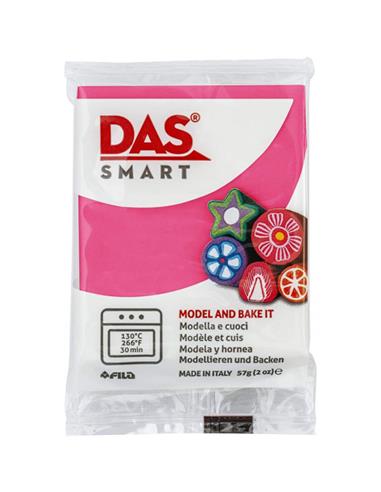 PASTA MODELAR DAS SMART 57g 11 ROSA GERANIO