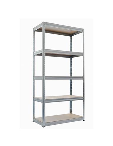 ESTANTERIA METALICA CROMAD 5 BALDAS
