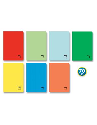 LIBRETA GRAPADA PACSA A4 CUADRO 4mm 48H 70GR