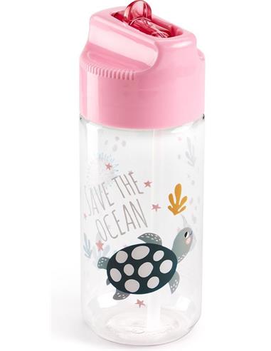 BOTELLA INFANTIL SAVE THE OCEAN MR ROSA