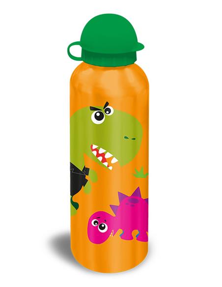 BOTELLA CANTIMPLORA ALUMINIO 500ml CRAZY DINO