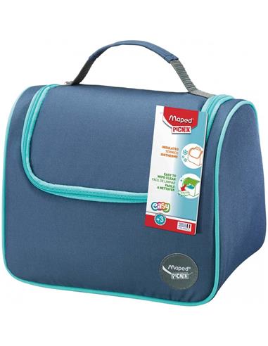 BOLSO MAPED PICNIK CREMALLERA AZUL / VERDE