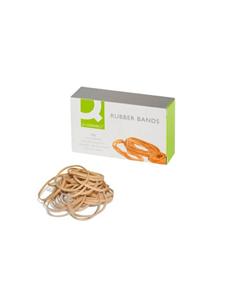 GOMILLA ELASTICA Q-CONNECT 2 X 80 MM 100 GRS