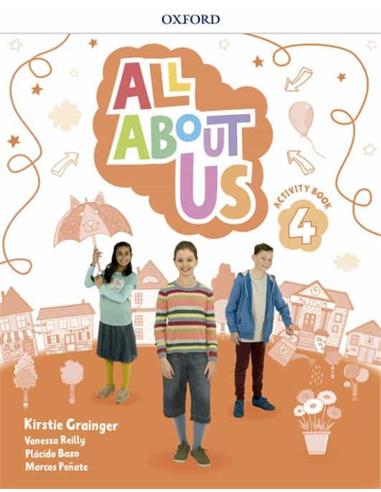 CUADERNO INGLES ALL ABOUT 4º PRIMARIA OXFORD