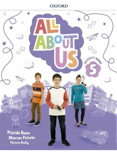 CUADERNO INGLES ALL ABOUT 5º PRIMARIA OXFORD