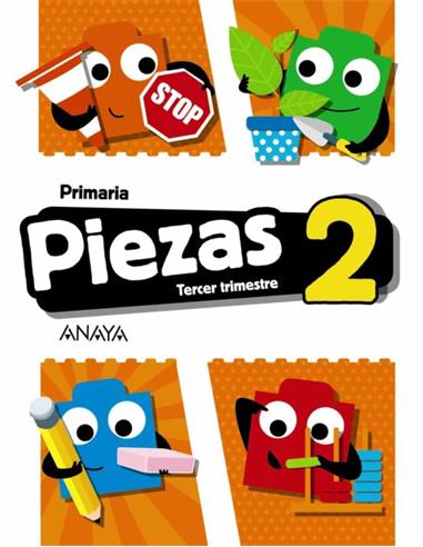 LIBRO PIEZAS 2º - 3 PRIMARIA GLOB. PAUTA