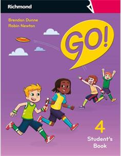 LIBRO INGLES GO 4 STUDENTS PACK
