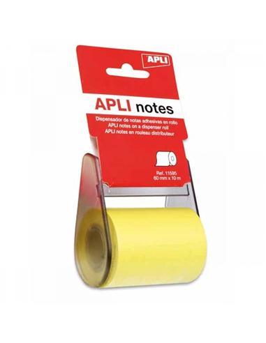 NOTA ADHESIVA APLI ROLLO 60X10 MT CON DISPENSADOR