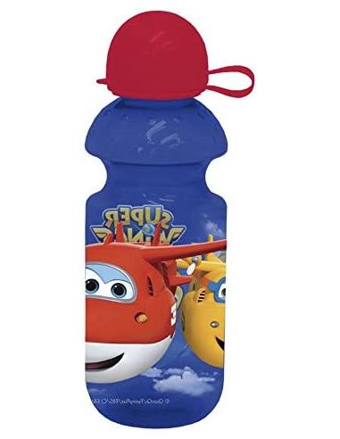BOTELLA PLASTICO 500ml TRANSLUCIDA SUPERWINGS