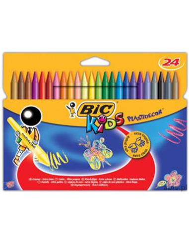 CERA PLASTIDECOR KIDS 24 COLORES