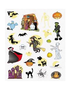 GOMETS ADHESIVO APLI TEMATICO "HOLLOWEEN"