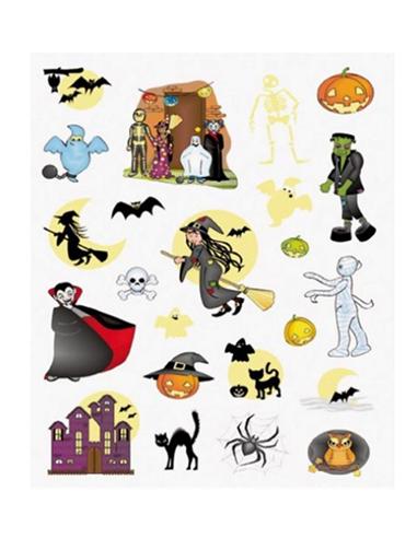 GOMETS ADHESIVO APLI TEMATICO "HOLLOWEEN"