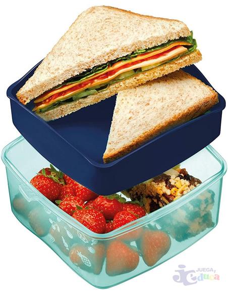 SANDWICHERA MAPED PICNIK 1.4L AZUL / VERDE