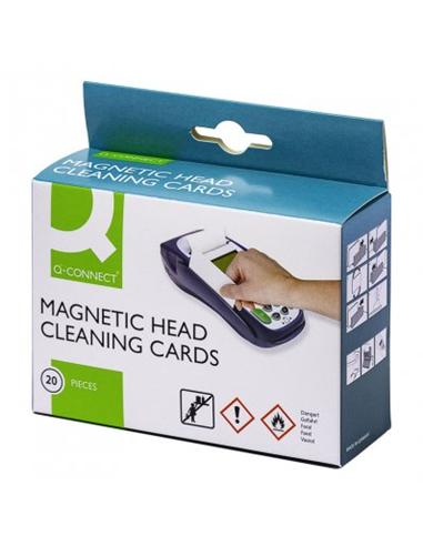 TARJETAS Q-CONNECT LIMPIADORAS BANDAS MAGNETICAS