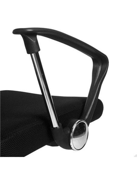 SILLA OFICINA MUVIP OF100 NEGRO IGNIFUGA
