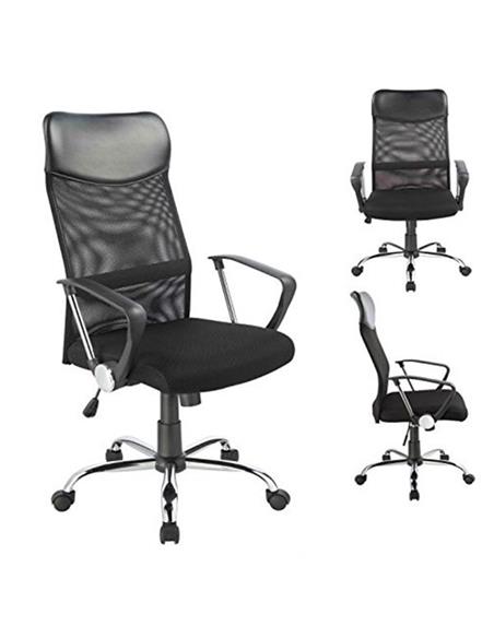 SILLA OFICINA MUVIP OF100 NEGRO IGNIFUGA