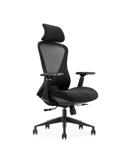 SILLA OFICINA CROMAD SENIOR SE5000 NEGRO IGNIFUGA