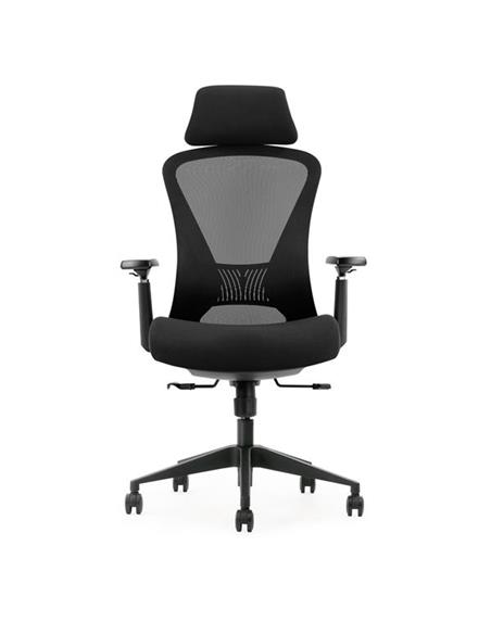 SILLA OFICINA CROMAD SENIOR SE5000 NEGRO IGNIFUGA