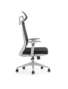 SILLA OFICINA CROMAD SENIOR SE3000 NEGRO/GRIS IGNIFUGA 2