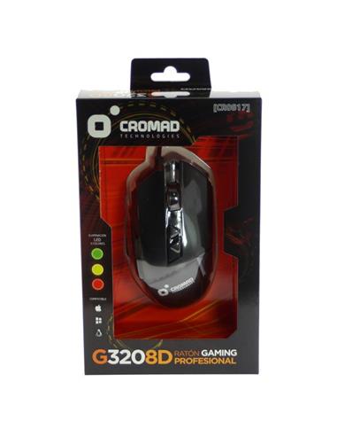 RATON CROMAD GAMING G320 USB 2.0 NEGRO