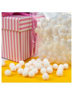 POMPONES ARTEMOL 15mm 45uds BLANCO