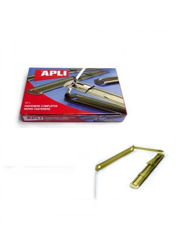 FASTENER METALICO APLI 50 UNIDADES