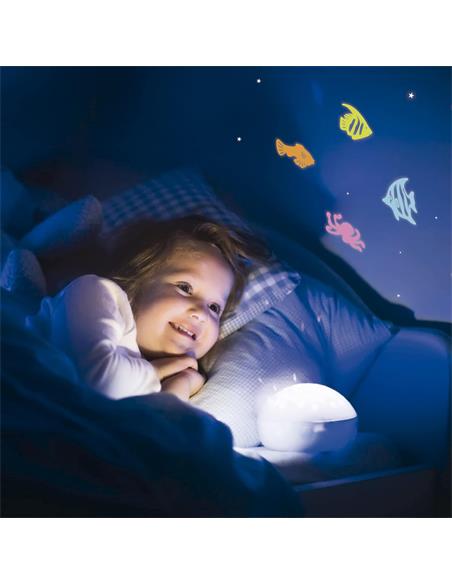 ADHESIVOS APLI LUMINISCENTES PECES COLORES 3D 12ud