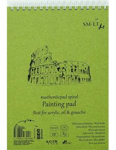 BLOC PAPEL SMLTART PAINTING PAD 20H A5 290g ACRILICO-OLEO-TEMPERA
