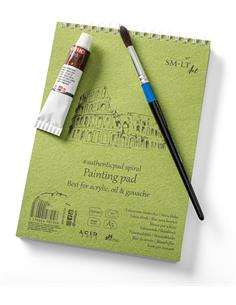 BLOC PAPEL SMLTART PAINTING PAD 20H A5 290g ACRILICO-OLEO-TEMPERA 2