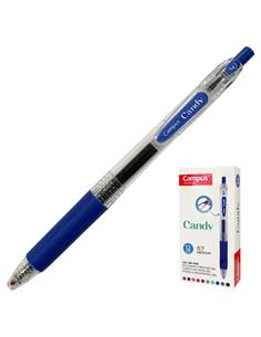BOLIGRAFO CAMPUS CANDY GEL MEDIUM 0.7mm AZUL