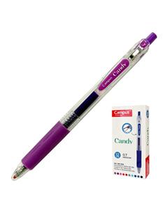 BOLIGRAFO CAMPUS CANDY GEL MEDIUM 0.7mm VIOLETA