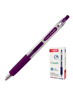 BOLIGRAFO CAMPUS CANDY GEL MEDIUM 0.7mm PURPURA (VIOLETA OSCURO)