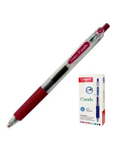 BOLIGRAFO CAMPUS CANDY GEL MEDIUM 0.7mm GRANATE