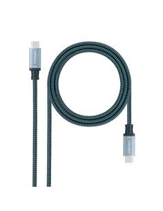 CABLE NANO CABLE USB-C A USB-C 100W 5A 3.2 GEN2x2 3m BLANCO