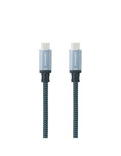 CABLE NANO CABLE USB-C A USB-C 100W 5A 3.2 GEN2x2 3m BLANCO 2