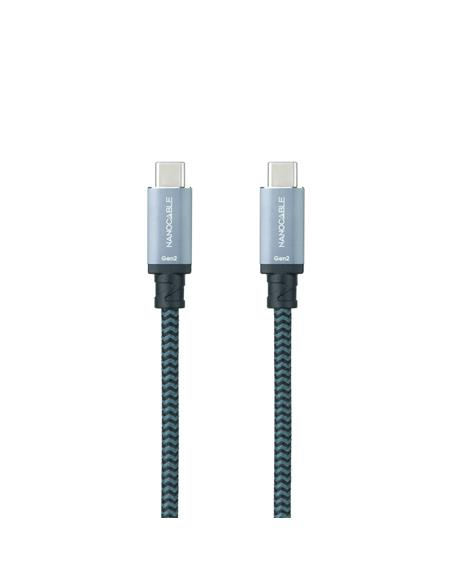 CABLE NANO CABLE USB-C A USB-C 100W 5A 3.2 GEN2x2 3m BLANCO