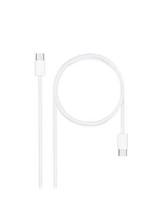 CABLE NANO CABLE USB-C A USB-C 60W 3A 2m BLANCO