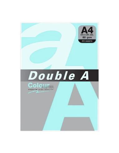 PAPEL MULTIFUNCION A4 DOUBLE A 80GR 25H AZUL OCEANO