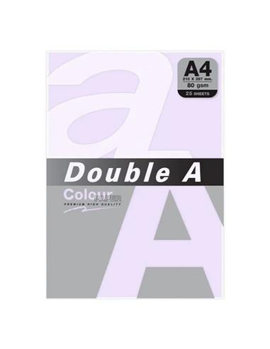 PAPEL MULTIFUNCION A4 DOUBLE A 80GR 25H LAVANDA