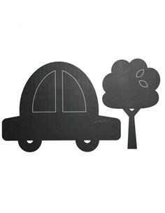PIZARRA NEGRA APLI ADHESIVA ROLLO 60x100cm COCHE
