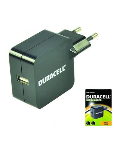 ADAPTADOR DURACELL CARGADOR USB 5V 2.4A NEGRO