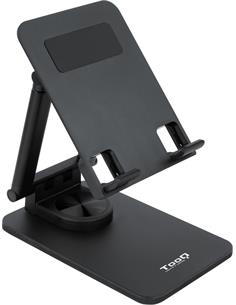 SOPORTE TABLET TOOQ HERMES HALLEY HASTA 12,9" NEGRO