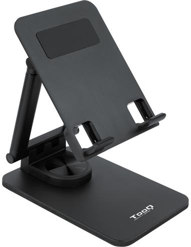 SOPORTE TABLET TOOQ HERMES HALLEY HASTA 12,9" NEGRO