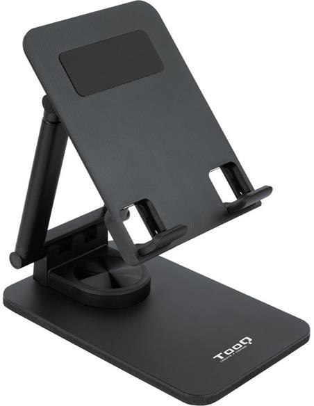 SOPORTE TABLET TOOQ HERMES HALLEY HASTA 12,9" NEGRO
